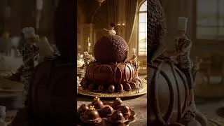 Волшебный торт Roberto Cavalli Chocolate! 🍰✨ #ai #viralvideo #automation #make #trend