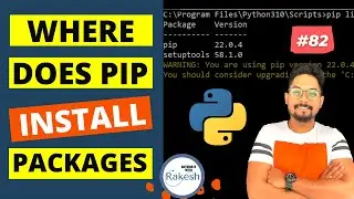 #82 Where Does PIP Install Packages