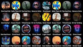 Siren Head Field, Spike Them All, Pipe Head Story, Siren head Online, Siren Head, Siren Head...