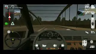 Mercedes c-class w124  drive pov (driving school classic)