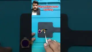 Fingerprint sensor repairing #repair #smartphone #diy #charging #battery #iphone #fix #smartphone