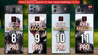 ZTE Nubia RedMagic 11 Pro Vs RedMagic 10 Pro Vs RedMagic 9 Pro Vs RedMagic 8 Pro | Full Comparison