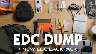 EDC Dump и новый рюкзак для ноутбука Fav