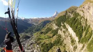 Paragliding Zermatt 2012