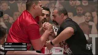 Schoolboy Vs Herman Stevens💪 EastVsWest Armwrestling