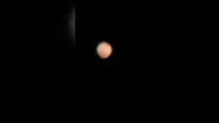 Live Video of Mars through a telescope! #space #planetaryparade