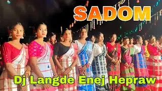 AT-SADOM TIRING ( ODISHA ) DJ LANGDE ENEJ HEPRAW 2025 HUDINJ SADOM #djlangdeenej #murmu_editz10k 