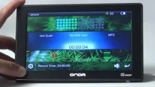 Original Onda VX610+ 1080P 7 Touch Screen 8GB MP3 MP4 Media Player E-book.flv