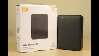 Western Digital 6 TB Element 2025,Same My Passport with high capacity and best on the market in 2025