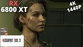 Resident Evil 3: RX 6800 XT + Ryzen 9 5950X | 4K, 1440p Gameplay | Max Settings