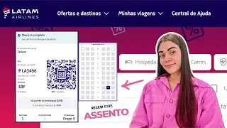 Testei o Check-in automático da LATAM | Bora Tati