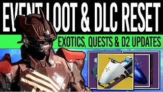 Destiny 2 | WEEKLY DLC RESET! Event QUESTS! Grandmasters, Rewards, Activities & Updates (22nd Dec)