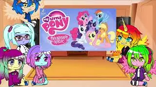 Sunset Shimmer au reacts to original | | mlp | | major spoilers for mlp gen 4