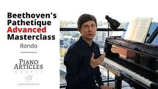 Beethoven Pathetique Sonata  op. 13 - masterclass (Rondo) - phrasing and articulation (AMEB Grade 7)