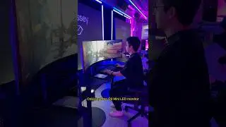 Огромный 57-дюймовый монитор Samsung Odyssey Neo G9 невероятно захватывающий #Samsung #SamsungOdy...