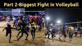 Part 2 - Fight in Volleyball match || Hariane vala sodda and vishal || best volleyball match ❤️
