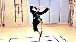 少林十三槍 Shaolin Spear Form | Shi San Qiang - Shaolin Kungfu Apeldoorn He Yong Gan