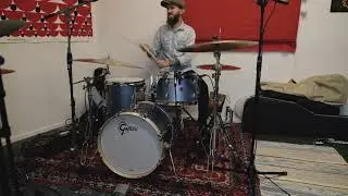 Gretsch Brooklyn Bop Kit Satin Ice Blue Metallic