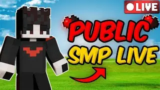 🔴Minecraft Live Smp | 24x7 Public Smp Join Now Livestream #minecraft #verticlefeed #minecraftlive