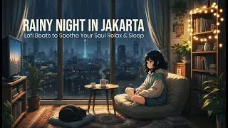 Rainy Night in Jakarta 🌧️ Lofi Hujan Penenang Pikiran