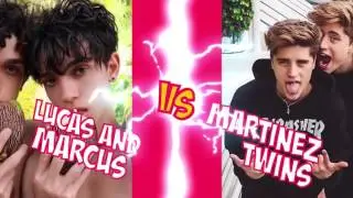 Lucas and Marcus Vs Martinez Twins Battle Musers Musical.ly Complication