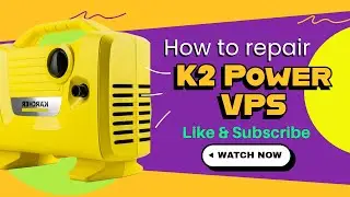 How to repair Karcher K2 Power VPS || High pressure washer K2 Power VPS