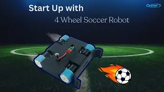 How to build & test a 4-Wheel Soccer Robot