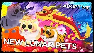 DANCING DRAGON! ⭐ Adopt Me LUNAR New Year Update 2022! New GOLD TIGER🐯