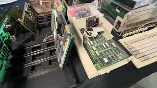 Vintage Computer Festival East Clips Wall New Jersey 2024 Saturday April 13 Real Sounds Unedited