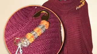 Вирусная вязаная крючком булавка, вдохновленная Prada. @wipandchain