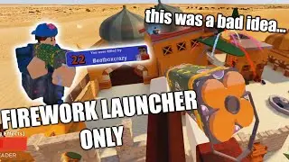 1V1 W/ FIREWORK LAUNCHER! (Arsenal Roblox)