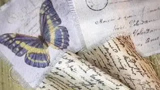 Junk journal #76 come stampare su stoffa