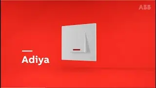 Adiya - Switch and socket range with high quality materials