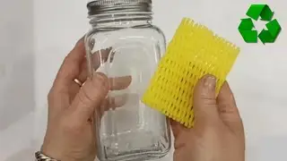 ✨DIY Jar Lantern | Illuminated Recycling Idea for Home 🌙