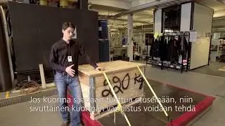 Miten varmistan kuorman oikein?