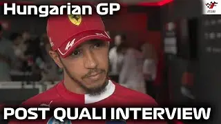 Lewis Hamilton: I'm useless  Qualifying Interview | Hungarian GP 2025