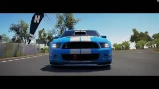 Update + upgrade build comparison with Ford Shelby GT500 in FH3