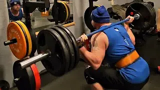 Going Heavy With the Wendler 5/3/1 Program #liftheavythings #saiyan #oldmanstrength #dadlife #legday