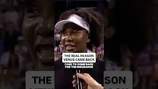 Venus Williams returns to tennis for a very relatable reason🤣 (via mubadalacitidc/x) #tennis #sport