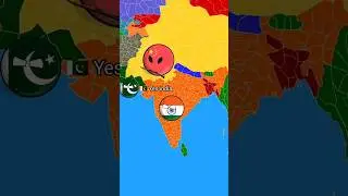 Pakistan and India Vs China | #countryballs #pakistanandindia #china #shorts