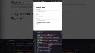 Tailwind CSS Registration Form Tutorial 💫🪄 