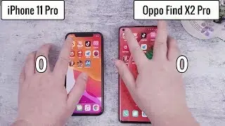 Oppo Find X2 Pro VS iPhone 11 Pro || Speed Test Comparison ||【Known Mobile】