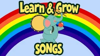 Happy Songs to Learn & Grow 🌈🎶  With Eddie Elephant from Platoon Kids