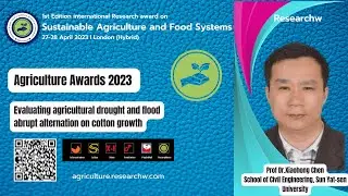 Evaluating agricultural drought and flood abrupt alternation on cotton growth |Agricultureconference
