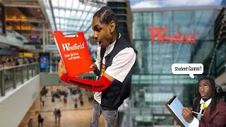 I Pranked The Biggest Shopping Mall In London that I Was A Streamer University Student (Gone Wrong❌)