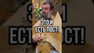 Это и есть Пост! Отец Андрей Ткачев #shorts
