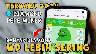Cara Cepat Mendapatkan Banyak Diamonds PEPE Miner Bot | BKD tutorials Menghasilkan Uang di Telegram