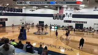Lester Prairie Bulldogs vs Legacy Lions, 2020-11-09, Varsity - Day 1, Match 3