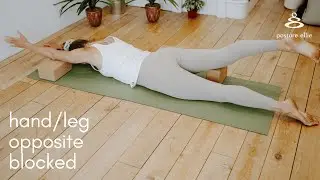 Hand/Leg Opposite Blocked | Posture Ellie