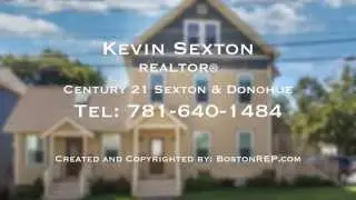 26 Maple St, Unit B, Stoneham MA - Kevin Sexton - Tel 781-640-1484